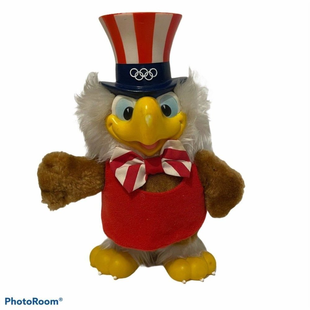 Vintage Sam The Eagle Mascot 1980-81 Olympics 10" - Picture 2 of 12